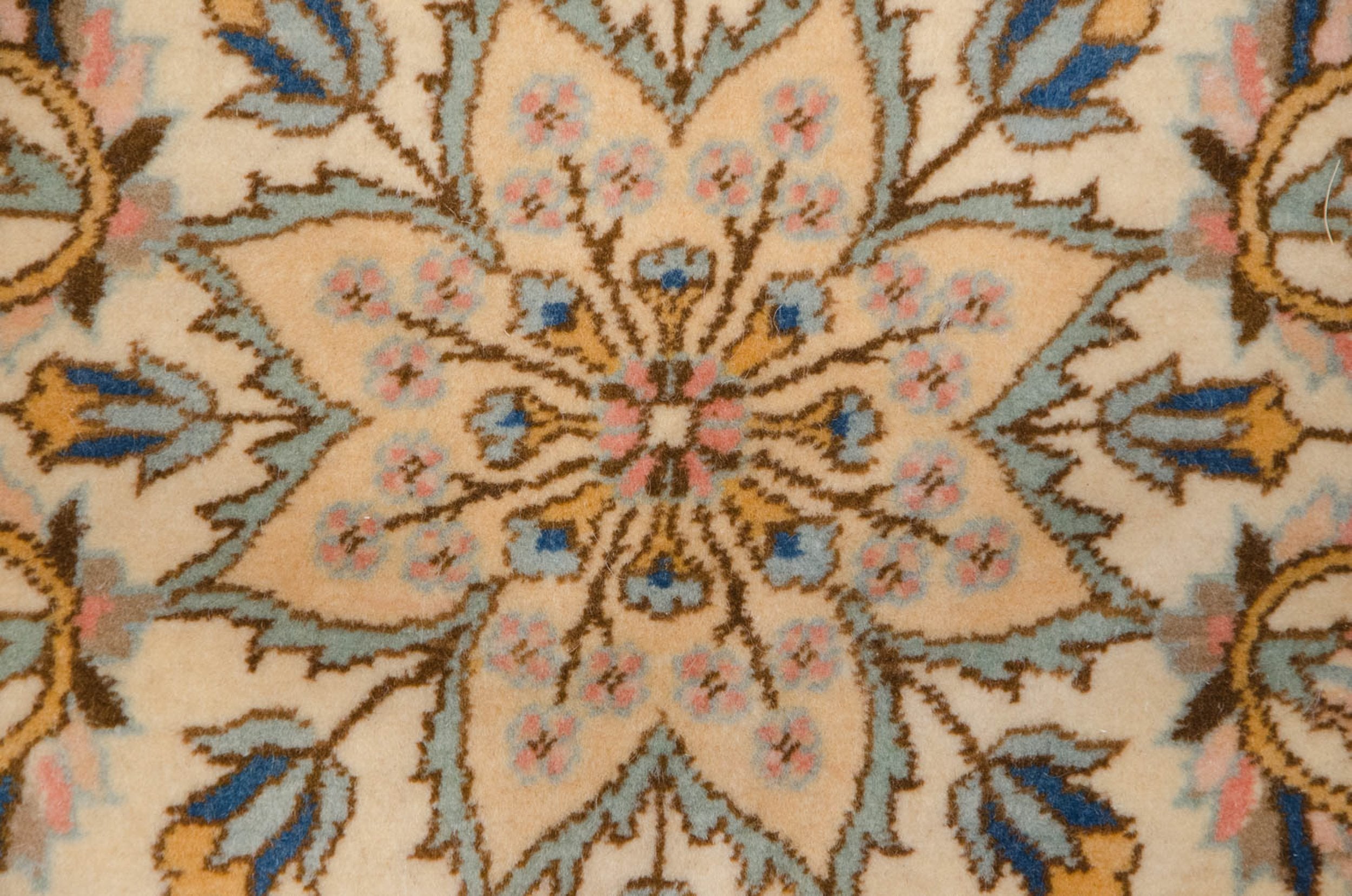 12x14 Vintage Fine Bulgarian Kerman Design Square Carpet by Old New House® - product image 12 for Resin Society