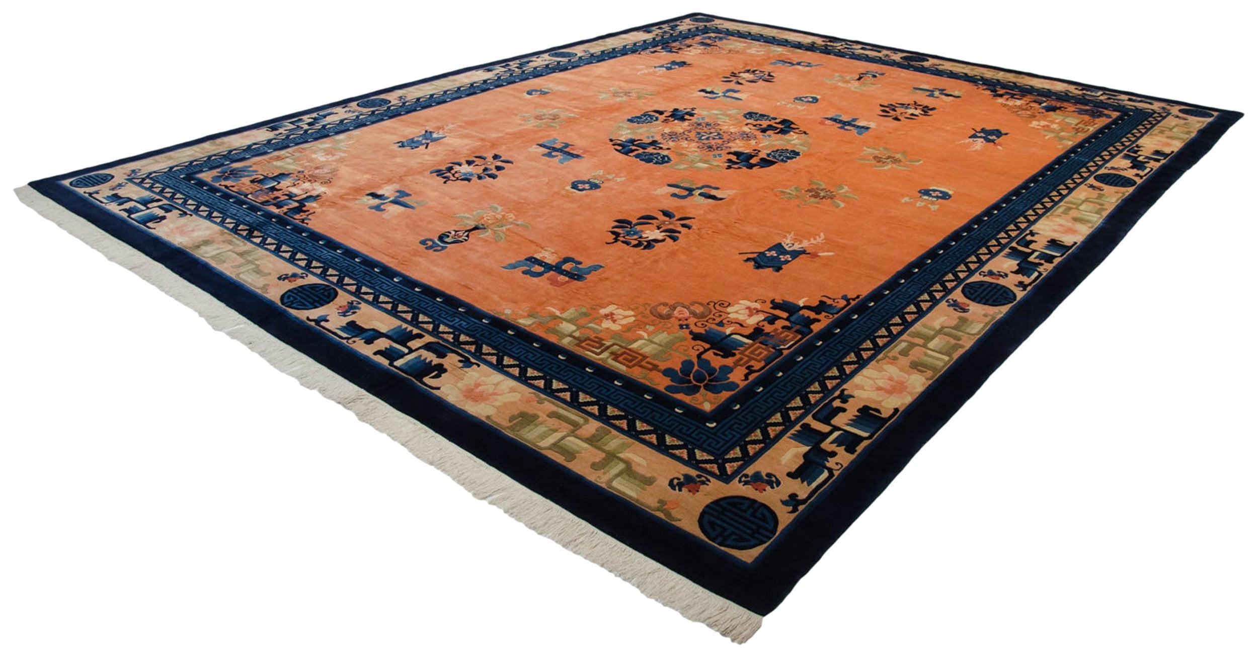 12x15 Vintage Peking Carpet by Old New House® - product image 7 for Resin Society