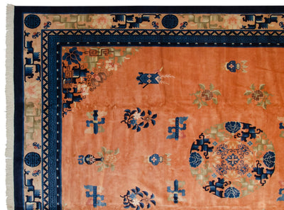 12x15 Vintage Peking Carpet by Old New House® - product image 13 for Resin Society