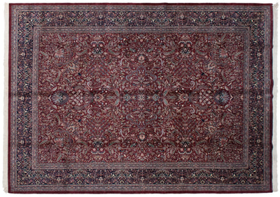 10x14 Vintage Indian Kashan Design Carpet by Old New House® - product image 2 for Resin Society