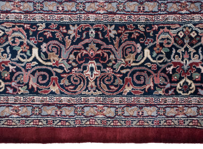 10x14 Vintage Indian Kashan Design Carpet by Old New House® - product image 7 for Resin Society