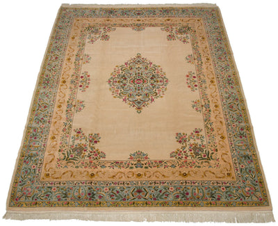 10x13 Vintage Fine Bulgarian Kerman Design Carpet by Old New House® - product image 3 for Resin Society