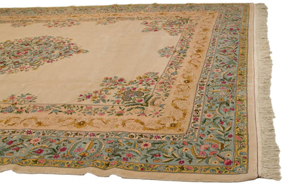 10x13 Vintage Fine Bulgarian Kerman Design Carpet by Old New House® - product image 8 for Resin Society