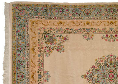 10x13 Vintage Fine Bulgarian Kerman Design Carpet by Old New House® - product image 10 for Resin Society
