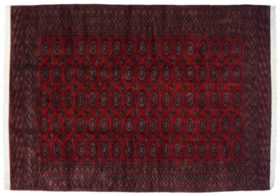 10x14.5 Vintage Fine Pakistani Turkmen Design Carpet by Old New House® - product image 3 for Resin Society