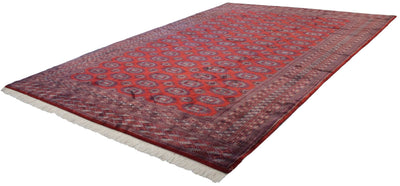 10x14.5 Vintage Fine Pakistani Turkmen Design Carpet by Old New House® - product image 6 for Resin Society