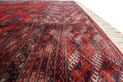 10x14.5 Vintage Fine Pakistani Turkmen Design Carpet by Old New House® - product image 10 for Resin Society