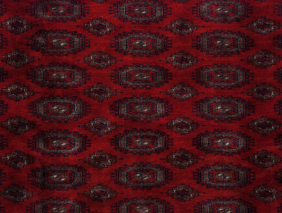 10x14.5 Vintage Fine Pakistani Turkmen Design Carpet by Old New House® - product image 12 for Resin Society