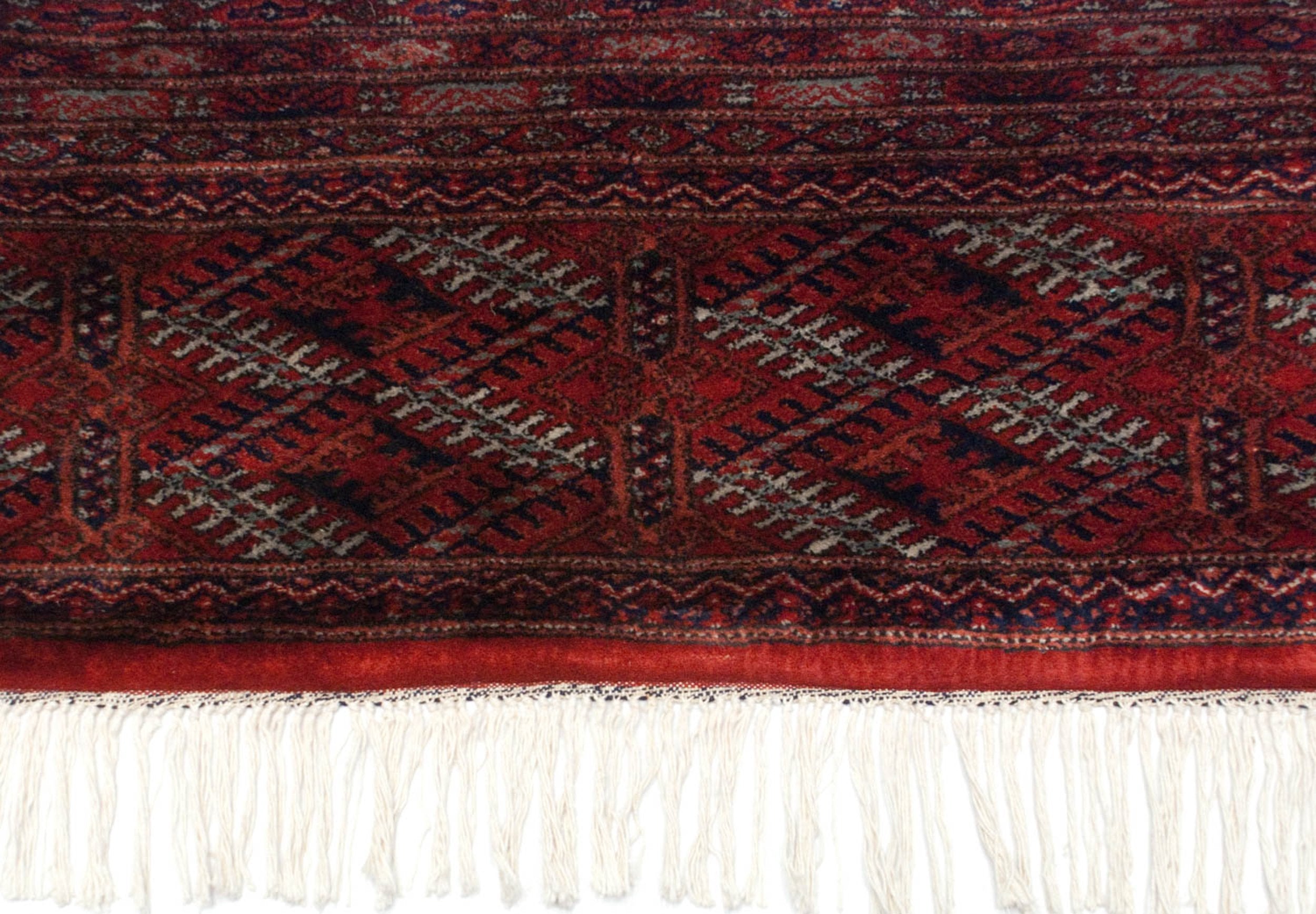 10x14.5 Vintage Fine Pakistani Turkmen Design Carpet by Old New House® - product image 13 for Resin Society
