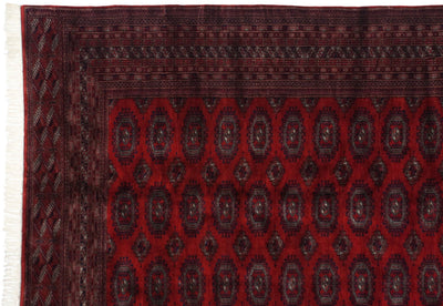 10x14.5 Vintage Fine Pakistani Turkmen Design Carpet by Old New House® - product image 14 for Resin Society