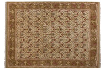 9.5x13.5 Vintage Spanish Alcaraz Design Carpet by Old New House® - main product image for Resin Society