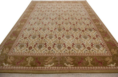 9.5x13.5 Vintage Spanish Alcaraz Design Carpet by Old New House® - product image 3 for Resin Society