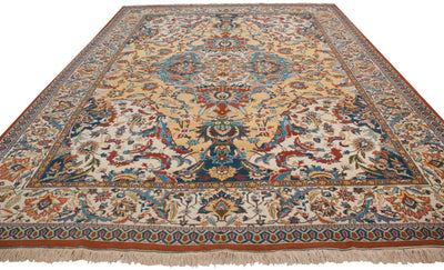 10x13.5 Vintage Indian Polonaise Design Carpet by Old New House® - product image 3 for Resin Society