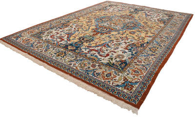 10x13.5 Vintage Indian Polonaise Design Carpet by Old New House® - product image 4 for Resin Society