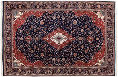 12x18 Vintage Indian Kashan Design Carpet by Old New House® - product image 2 for Resin Society