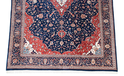 12x18 Vintage Indian Kashan Design Carpet by Old New House® - product image 6 for Resin Society