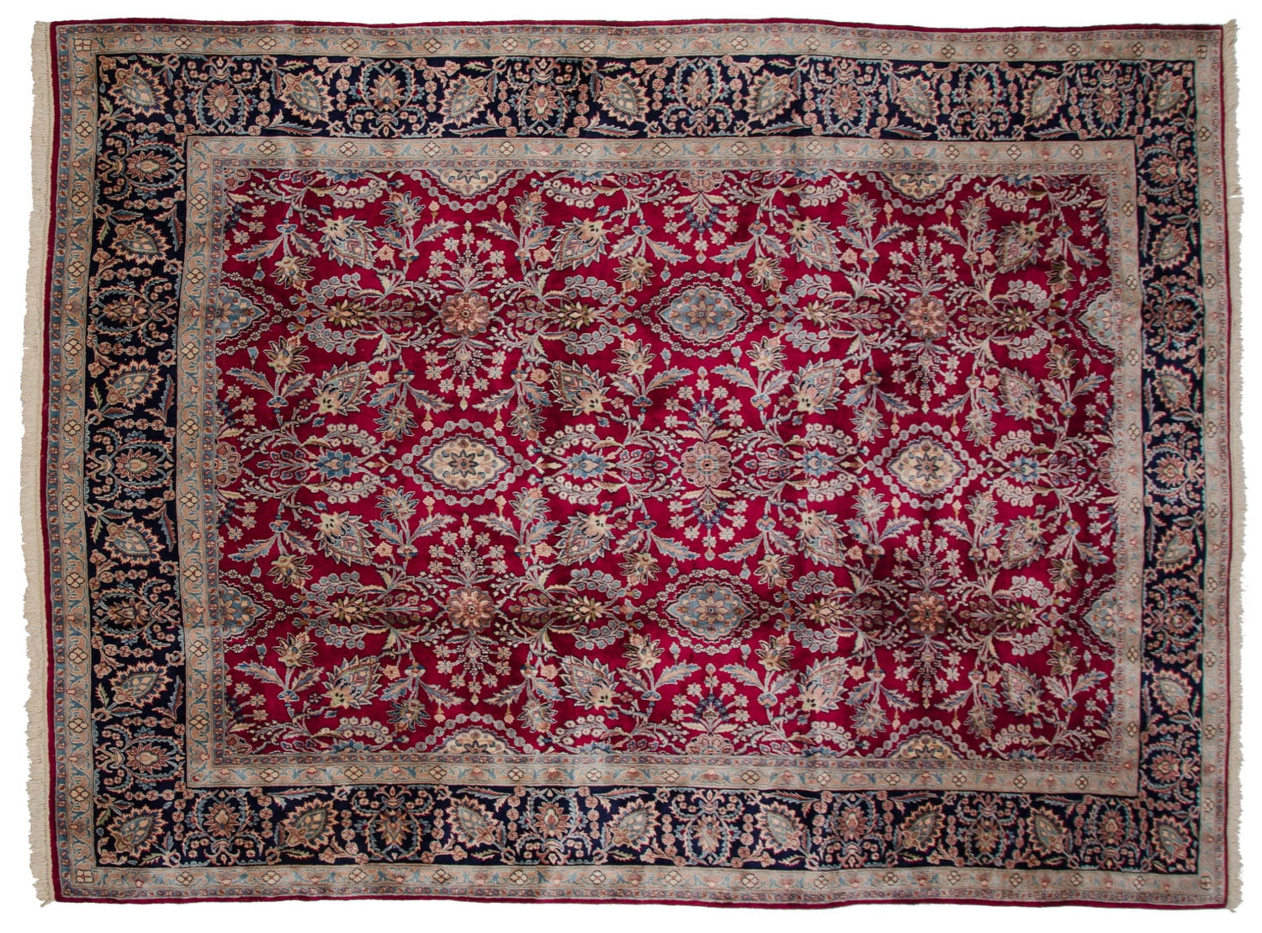 10.5x14 Vintage Kerman Carpet by Old New House® - product image 3 for Resin Society