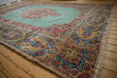 9.5x13.5 Vintage Kerman Carpet by Old New House® - product image 4 for Resin Society