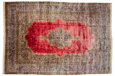 10x14.5 Vintage Fine Cyrus Crown® Kerman Carpet by Old New House® - main product image for Resin Society
