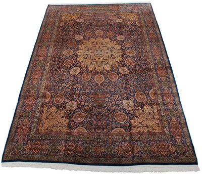 10x16.5 Vintage Fine Pakistani Ardebil Design Carpet by Old New House® - product image 4 for Resin Society