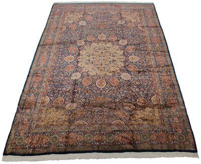 10x16.5 Vintage Fine Pakistani Ardebil Design Carpet by Old New House® - product image 6 for Resin Society