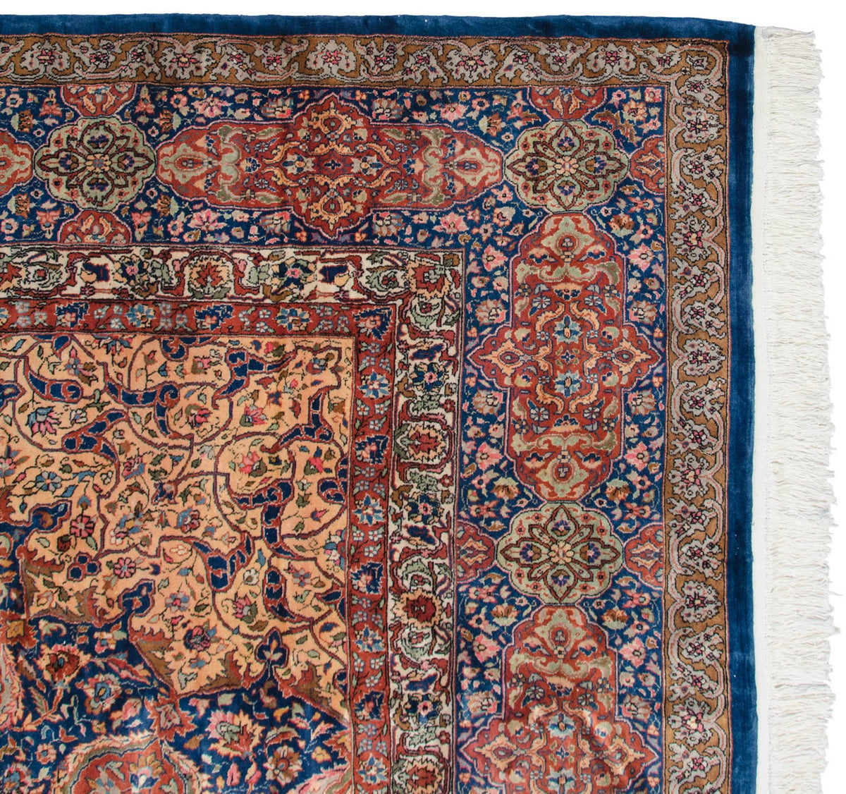 10x16.5 Vintage Fine Pakistani Ardebil Design Carpet by Old New House® - product image 10 for Resin Society