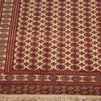 12x15.5 Vintage Pakistani Bokhara Design Carpet by Old New House® - product image 2 for Resin Society