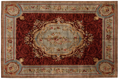 12x15 Indian Savonnerie Design Carpet by Old New House® - main product image for Resin Society