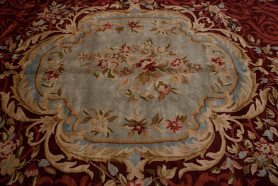 12x15 Indian Savonnerie Design Carpet by Old New House® - product image 9 for Resin Society