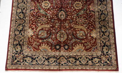 12x15 Vintage Indian Isfahan Design Carpet by Old New House® - product image 9 for Resin Society