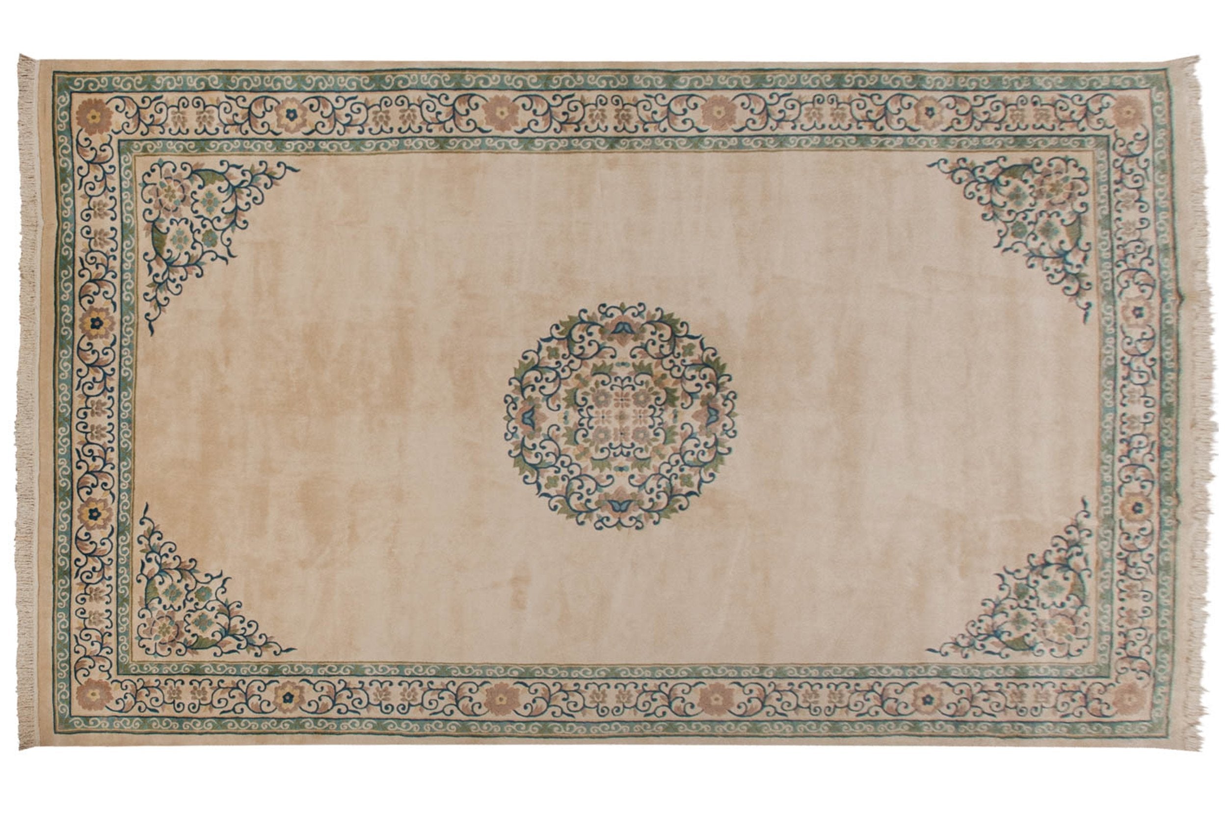 12x19 Vintage Japanese Peking Design Carpet by Old New House® - main product image for Resin Society