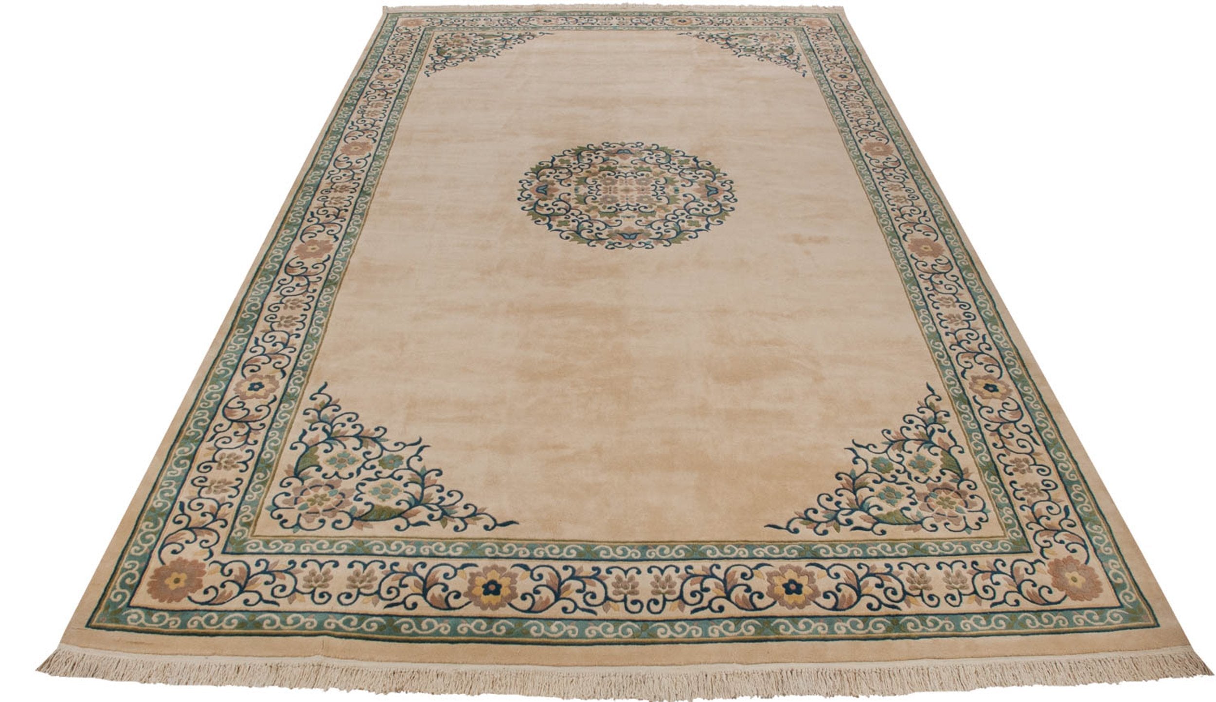 12x19 Vintage Japanese Peking Design Carpet by Old New House® - product image 4 for Resin Society