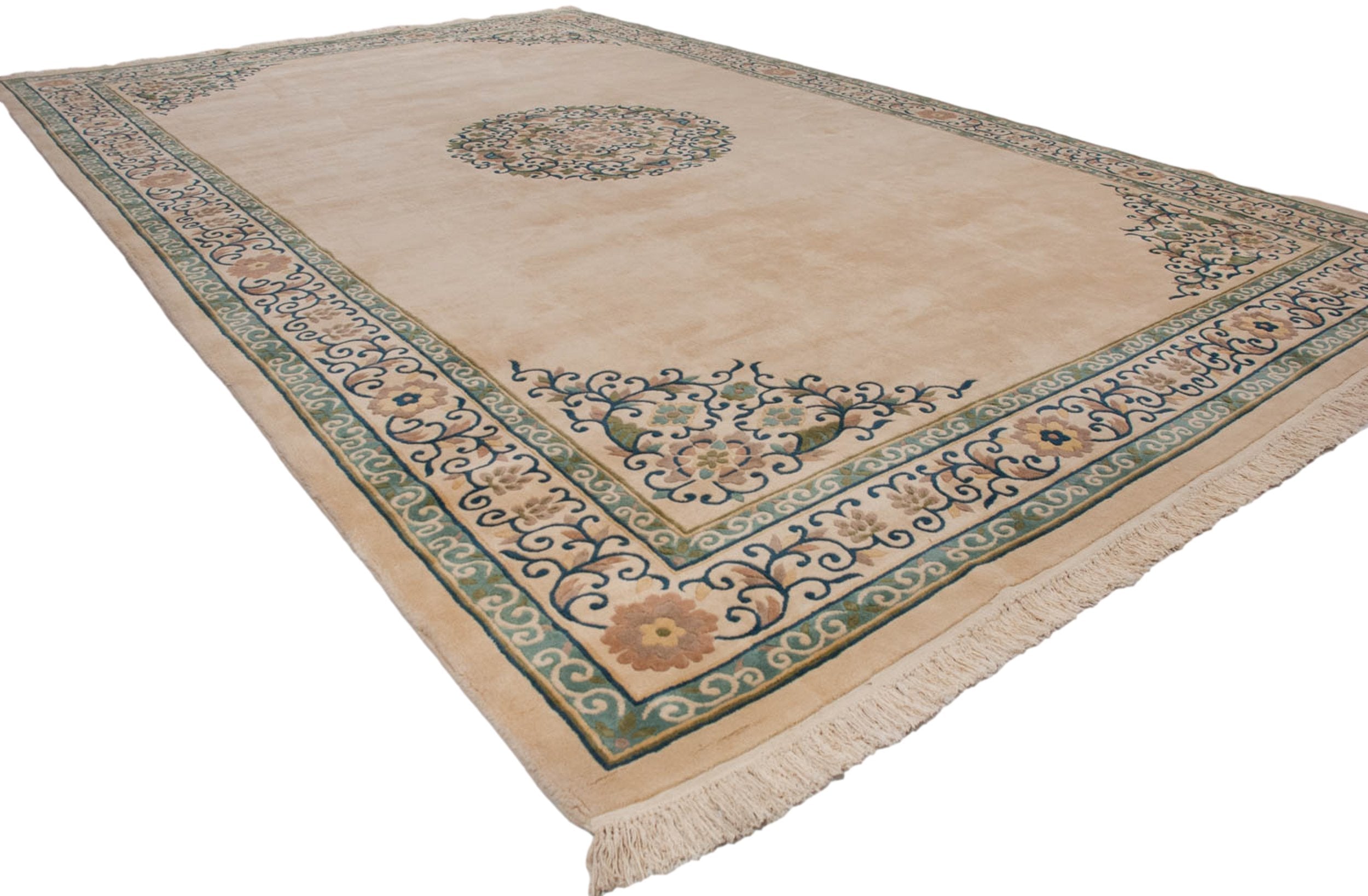 12x19 Vintage Japanese Peking Design Carpet by Old New House® - product image 6 for Resin Society
