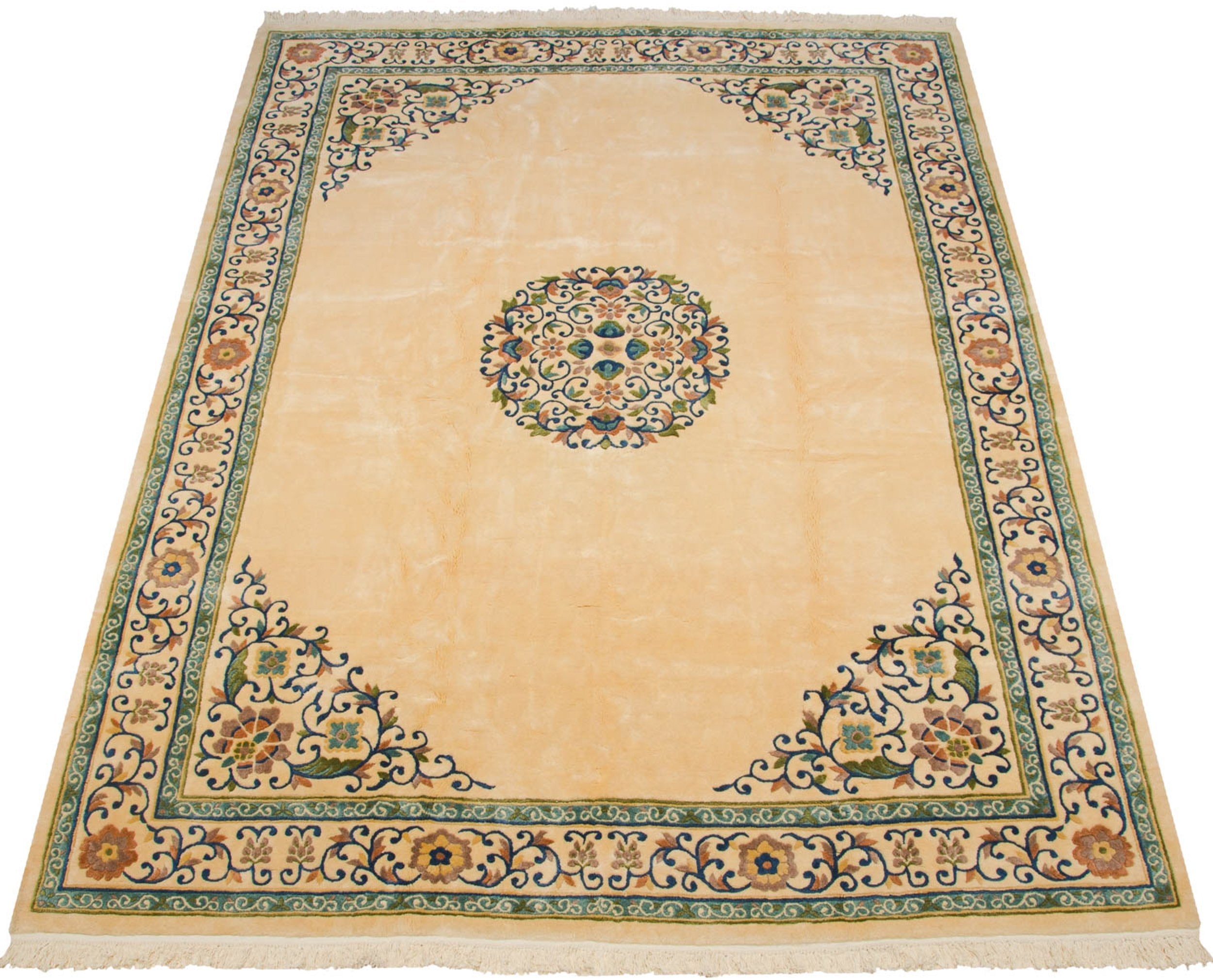 10x14 Vintage Japanese Peking Design Carpet by Old New House® - product image 4 for Resin Society