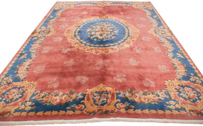 9.5x13.5 Vintage Japanese Aubusson Design Carpet by Old New House® - product image 4 for Resin Society