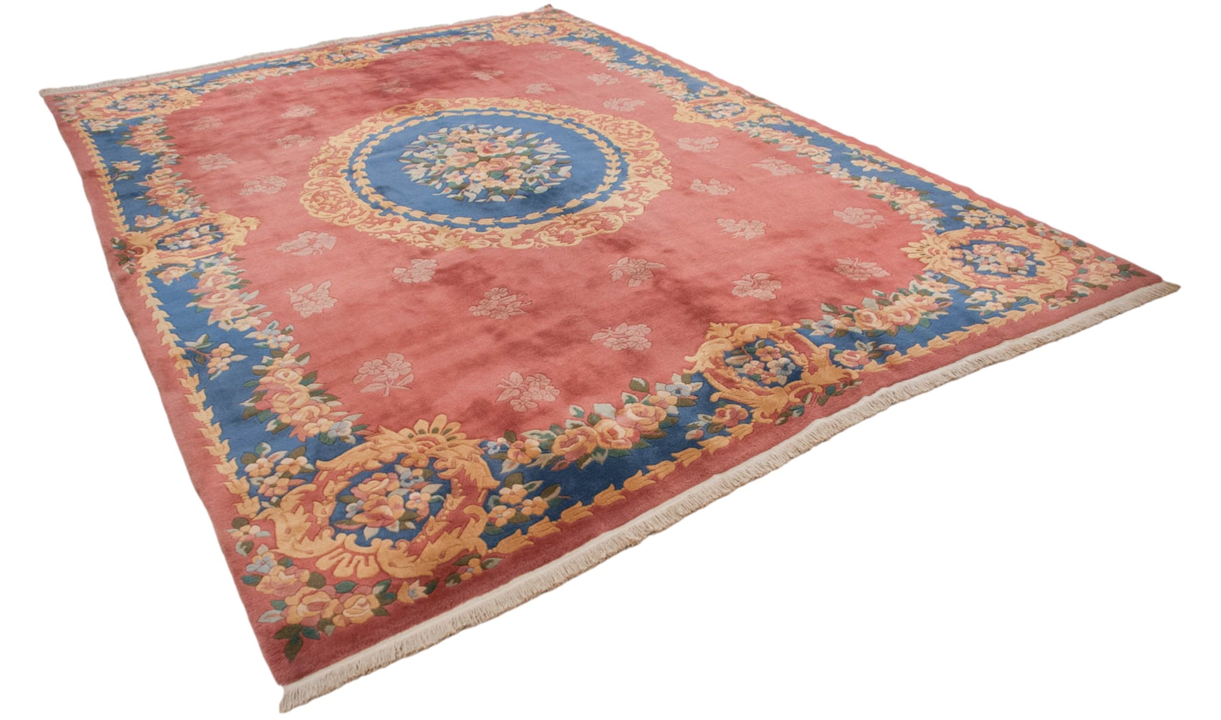 9.5x13.5 Vintage Japanese Aubusson Design Carpet by Old New House® - product image 5 for Resin Society