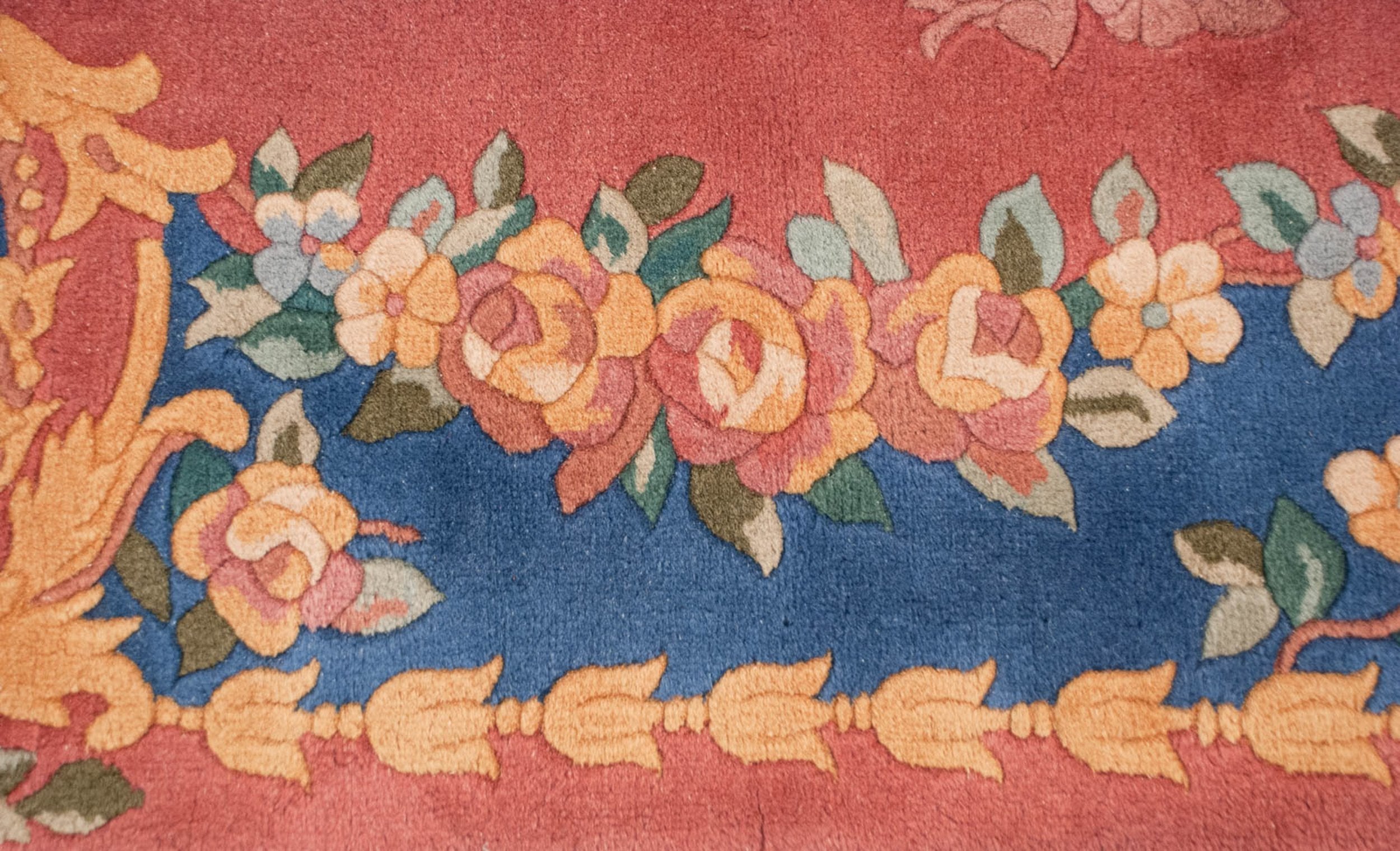9.5x13.5 Vintage Japanese Aubusson Design Carpet by Old New House® - product image 10 for Resin Society
