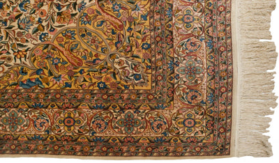 10x14.5 Vintage Fine Bulgarian Isfahan Design Carpet by Old New House® - product image 9 for Resin Society