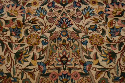 10x14.5 Vintage Fine Bulgarian Isfahan Design Carpet by Old New House® - product image 11 for Resin Society