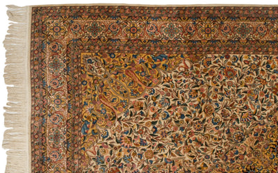 10x14.5 Vintage Fine Bulgarian Isfahan Design Carpet by Old New House® - product image 12 for Resin Society