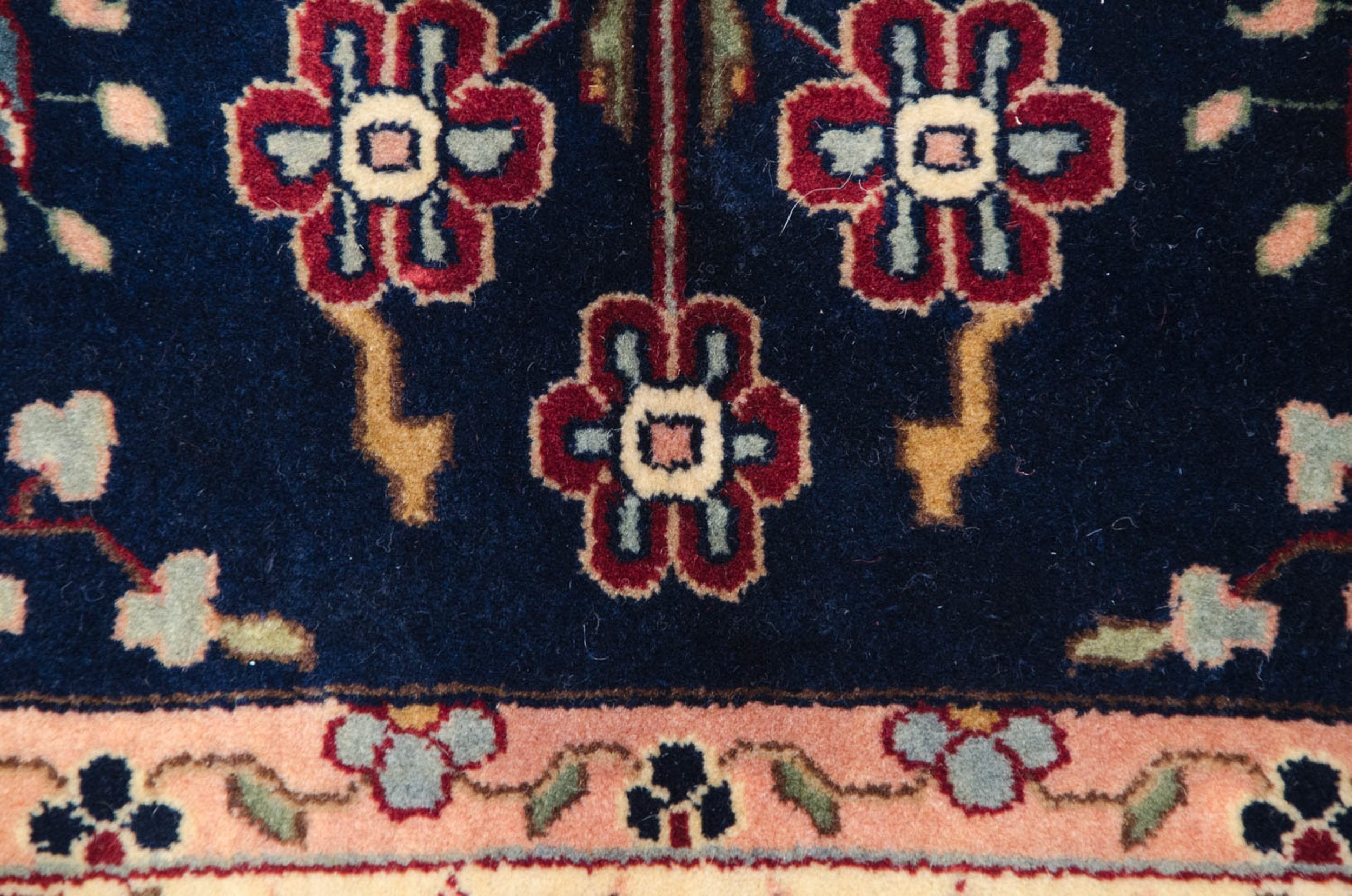 9.5x14 Fine Indian Mohajeran Sarouk Design Carpet by Old New House® - product image 11 for Resin Society