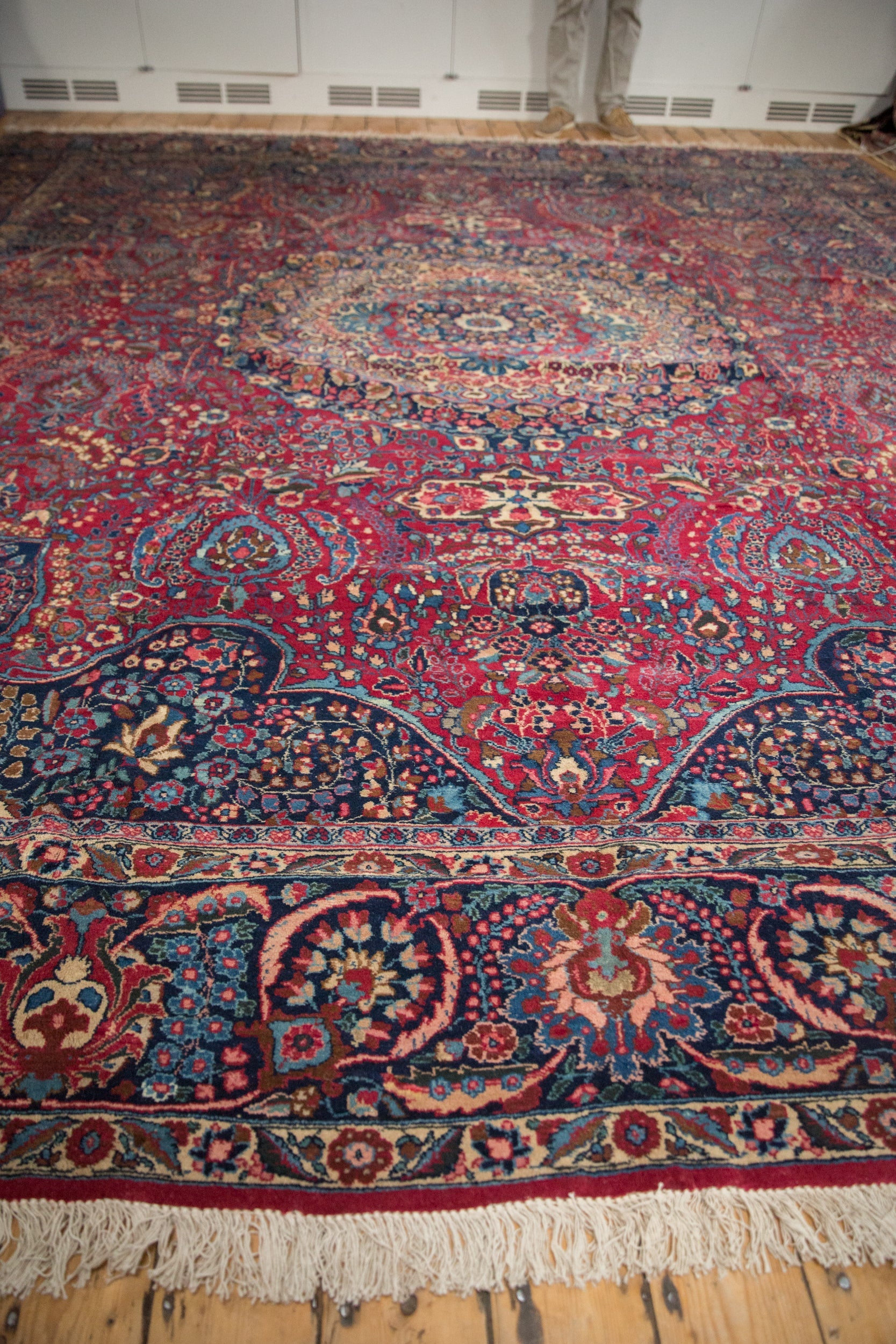 12x14 Vintage Tabriz Square Carpet by Old New House® - product image 5 for Resin Society