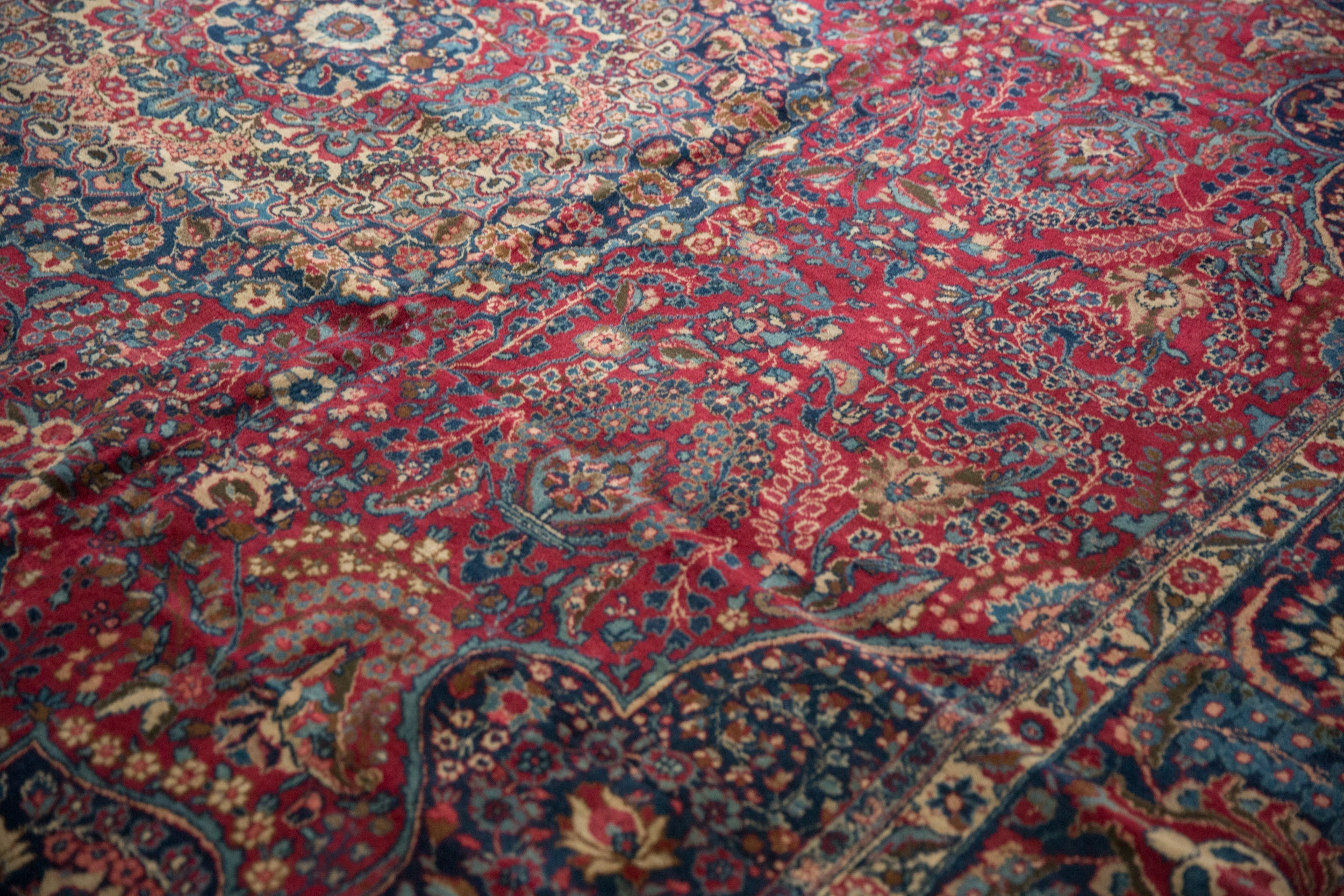 12x14 Vintage Tabriz Square Carpet by Old New House® - product image 11 for Resin Society