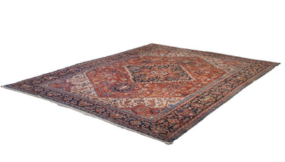 11.5x15.5 Vintage Bakshaish Carpet by Old New House® - product image 4 for Resin Society