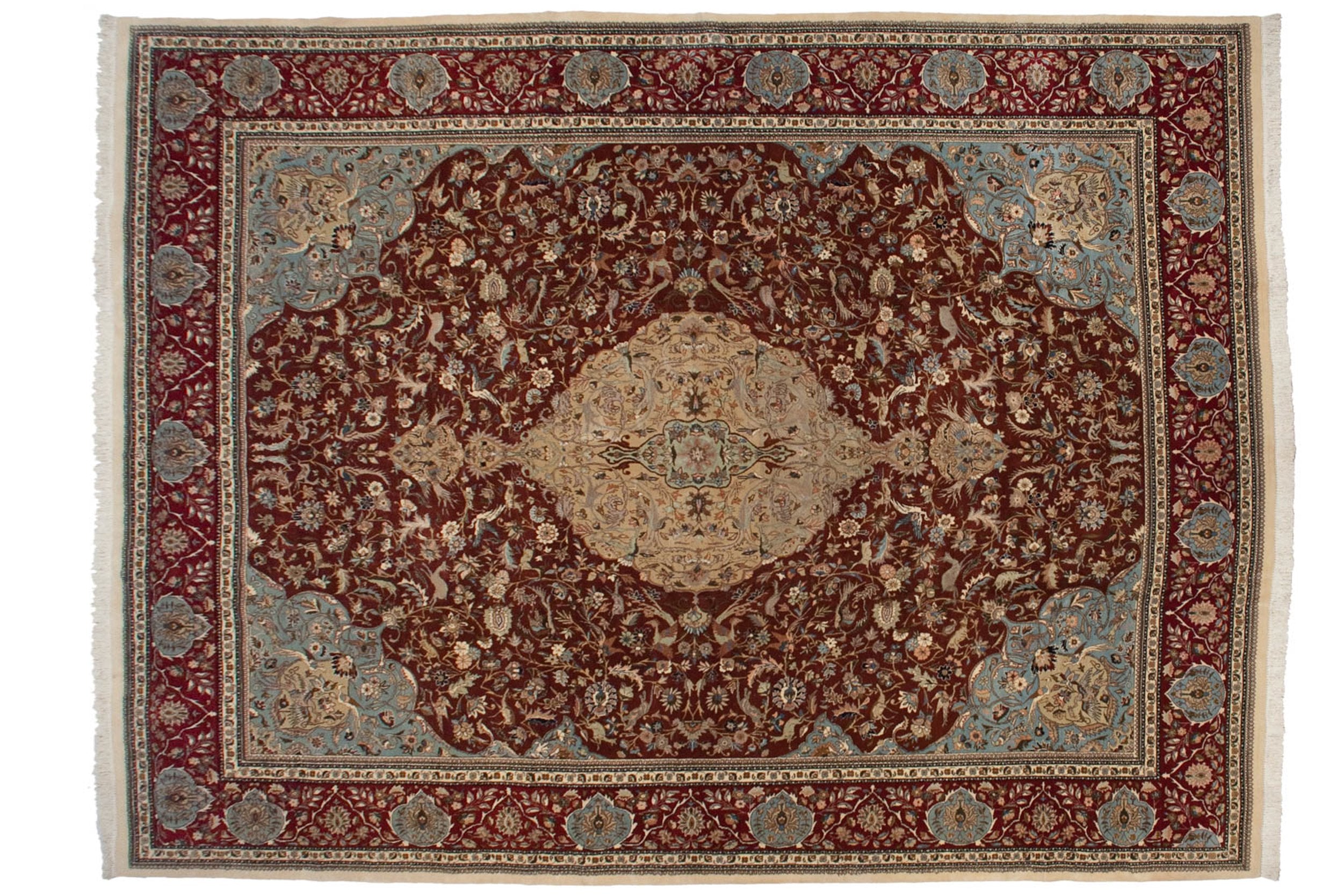 12x16 Vintage Tabriz Carpet by Old New House® - main product image for Resin Society