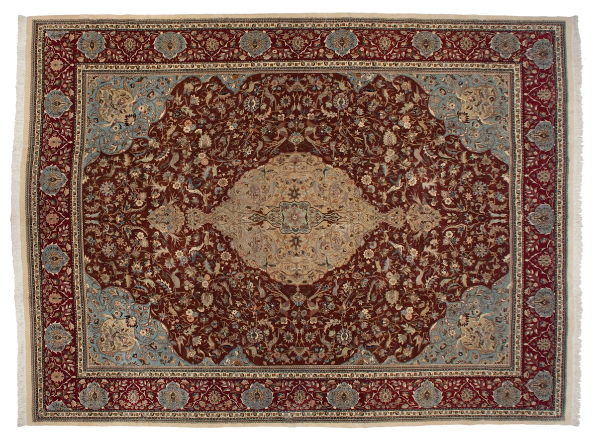 12x16 Vintage Tabriz Carpet by Old New House® - product image 2 for Resin Society
