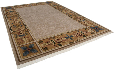 10x14 Indian Savonnerie Design Carpet by Old New House® - product image 5 for Resin Society