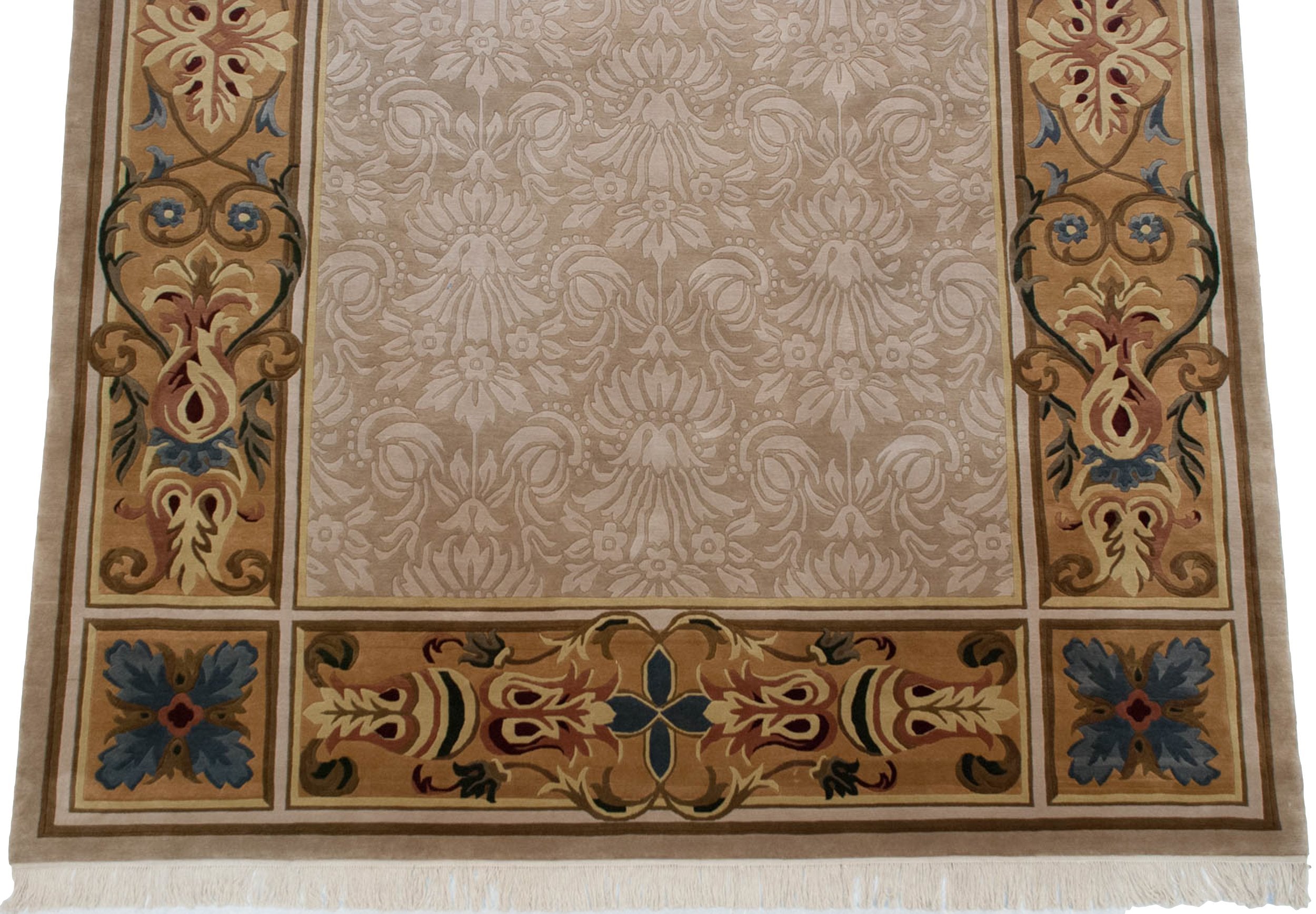 10x14 Indian Savonnerie Design Carpet by Old New House® - product image 7 for Resin Society