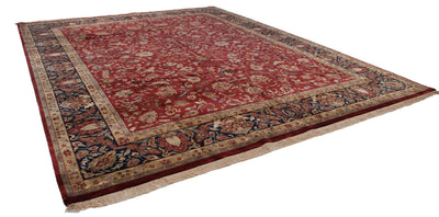 11.5x15 Fine Indian Mohajeran Sarouk Design Carpet by Old New House® - product image 4 for Resin Society
