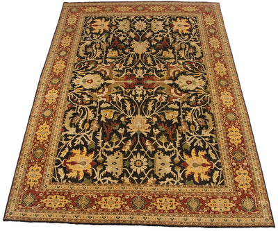 9.5x14.5 Fine Indian Serapi Design Carpet by Old New House® - product image 3 for Resin Society